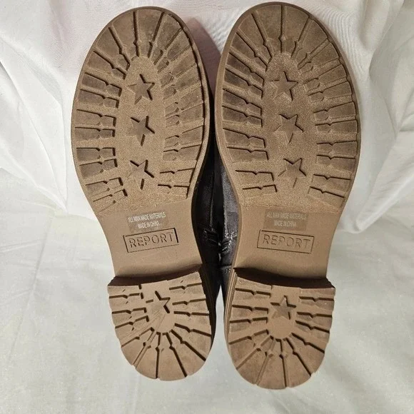 Combat Lace Up Zip Boots Gray Women's Size 7.5 Y2K‎ - Picture 5 of 7